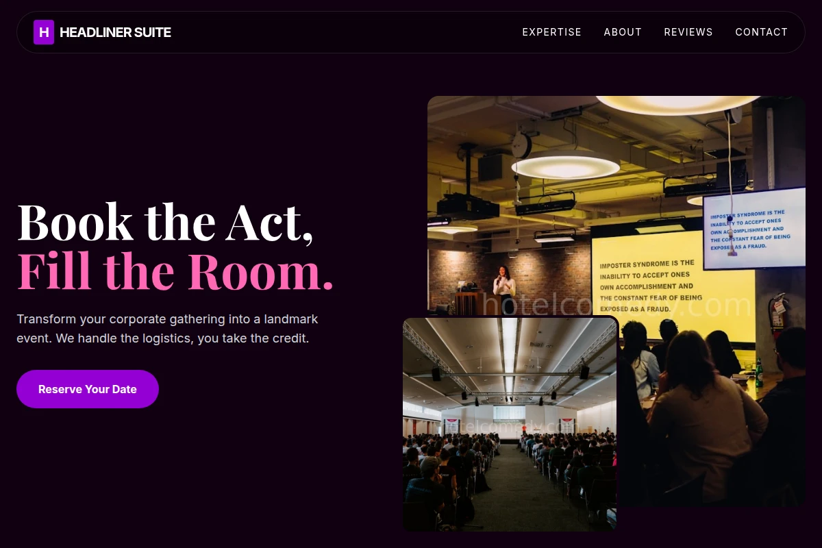 Reservation Corporate Event