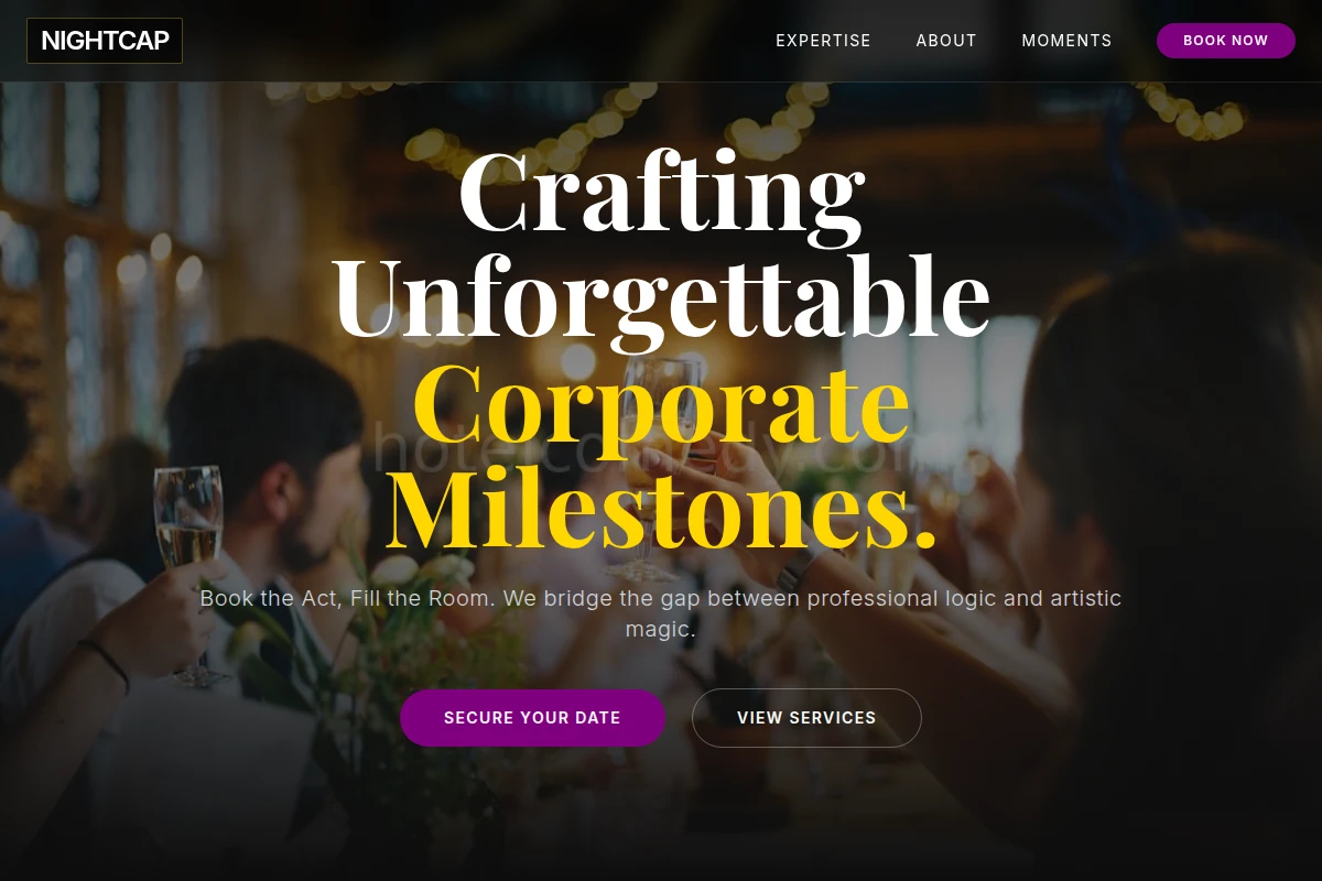 Nightcap Corporate Event