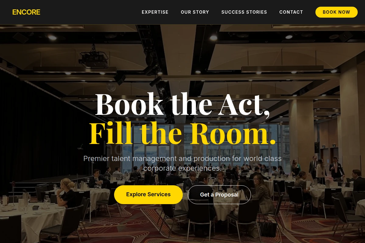 Encore Corporate Event