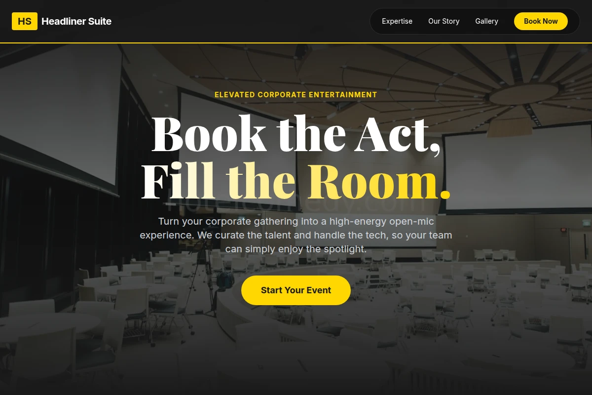 Open-mic Corporate Event