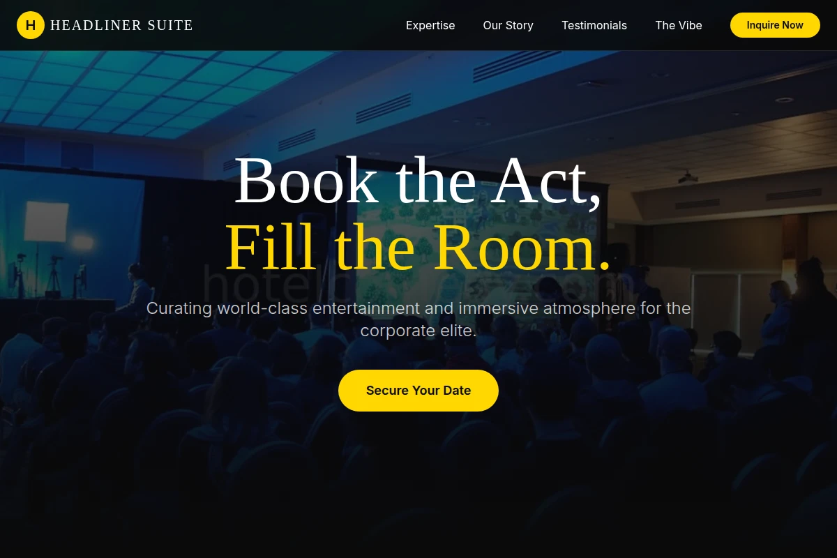 Luxury Corporate Event