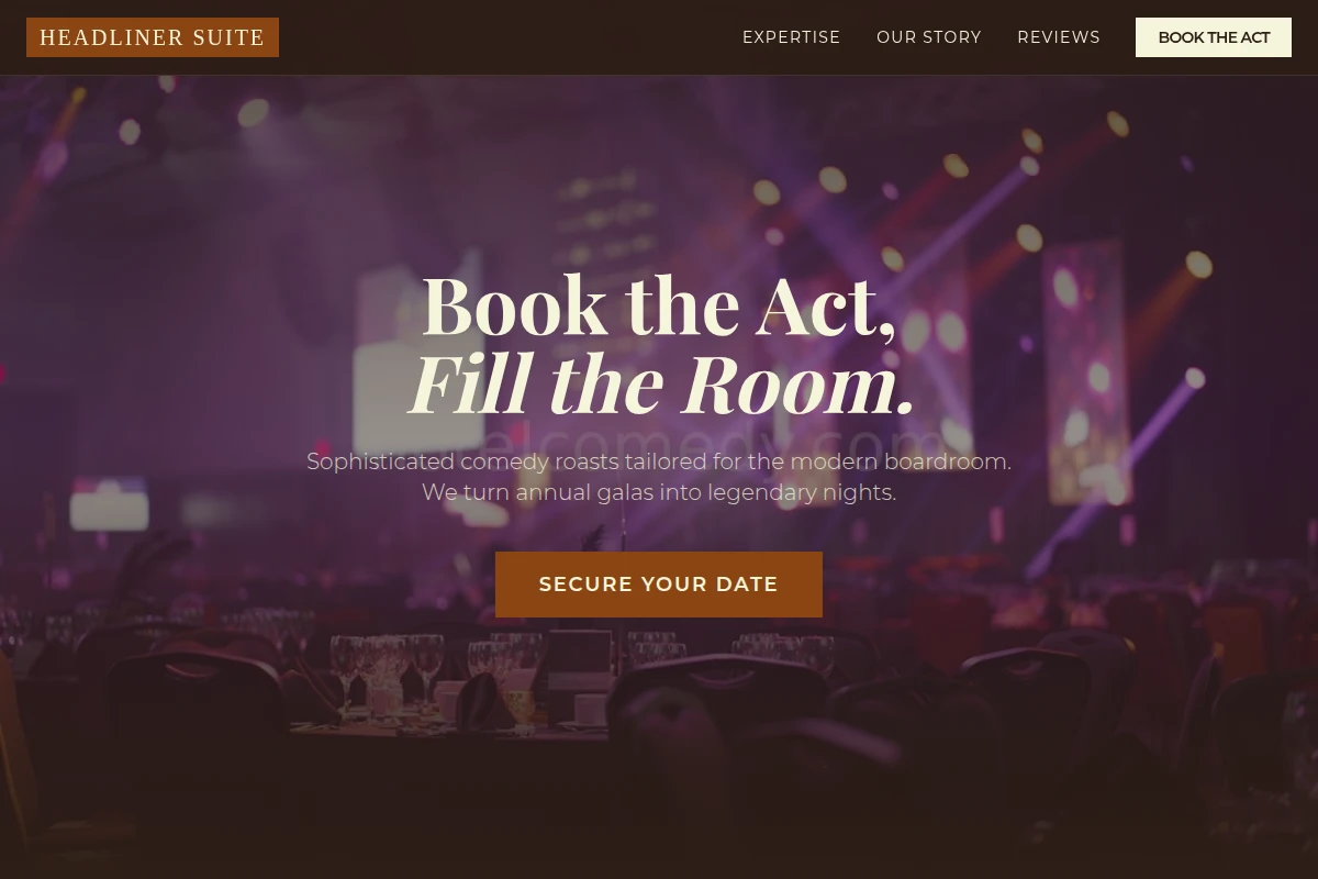 Roast Corporate Event
