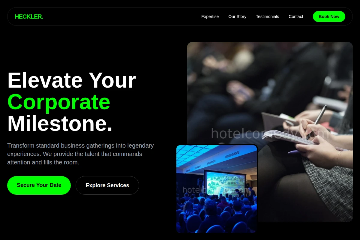 Heckler Corporate Event