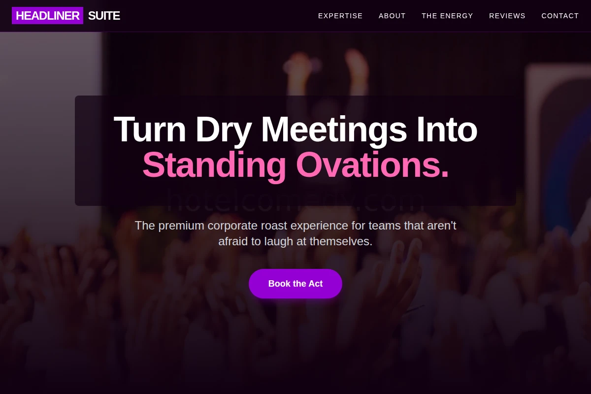 Roast Corporate Event