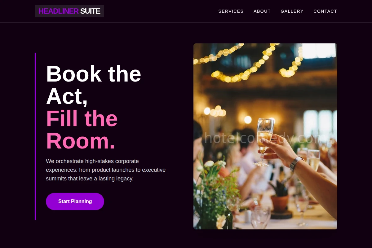 Luxury Corporate Event