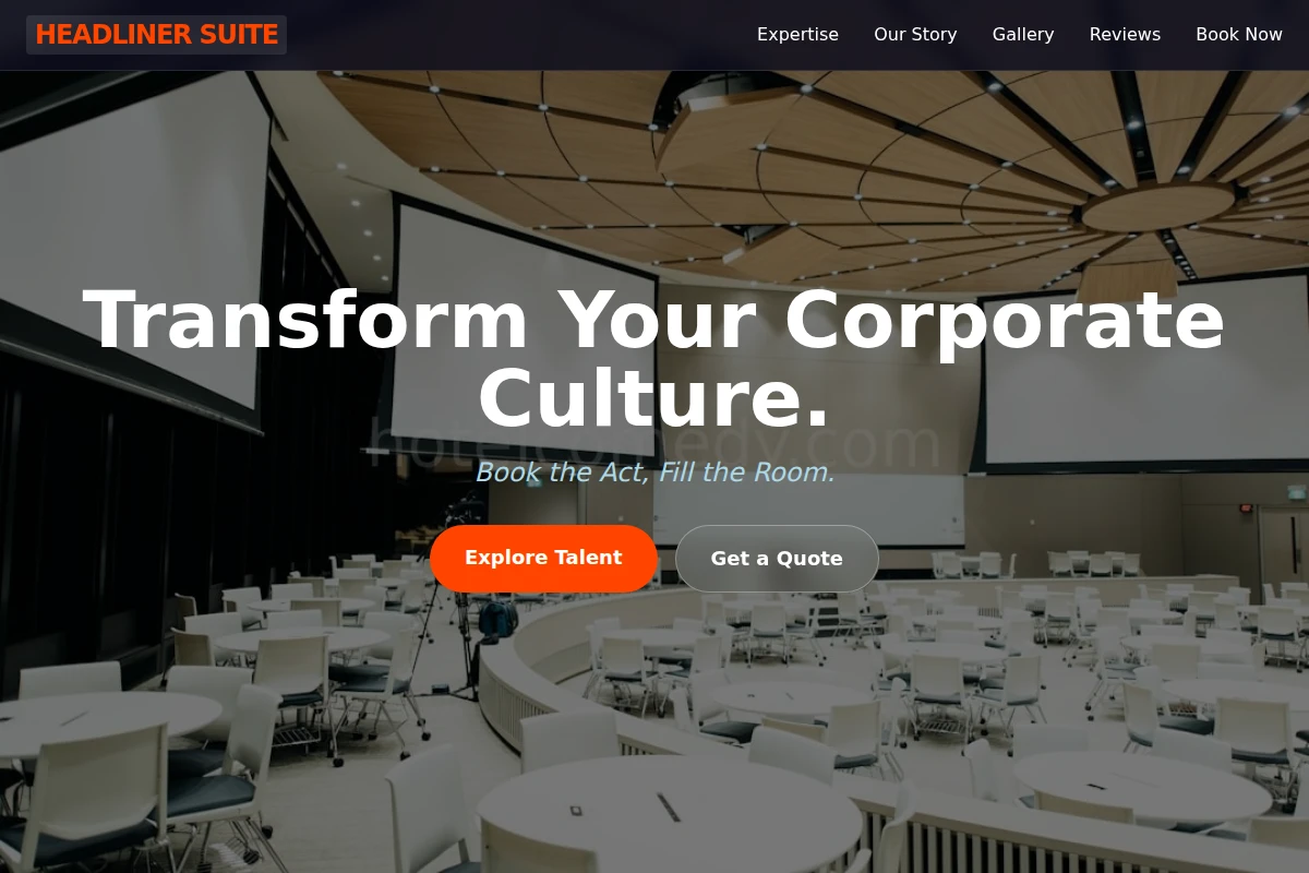 Comedy-Gold Corporate Event