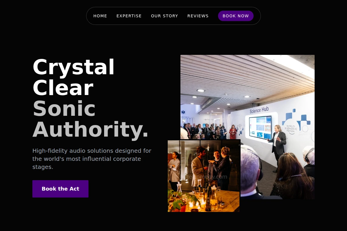 Microphone Corporate Event