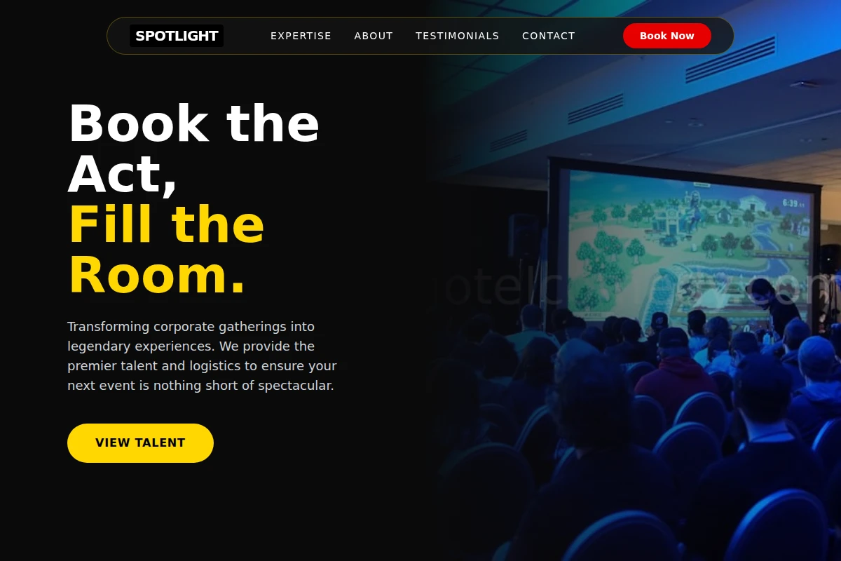 Spotlight Corporate Event