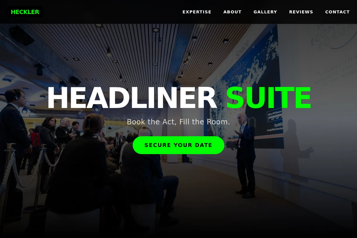 Heckler Corporate Event