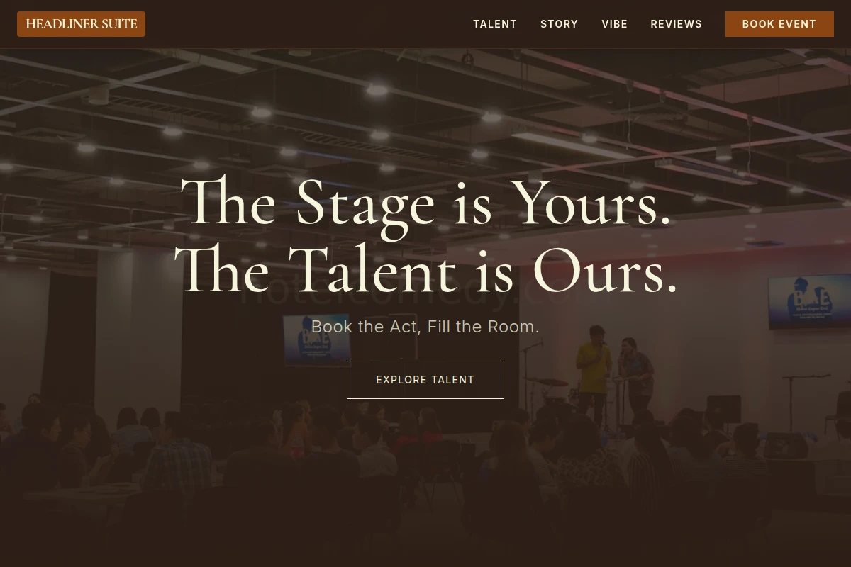 Open-mic Corporate Event
