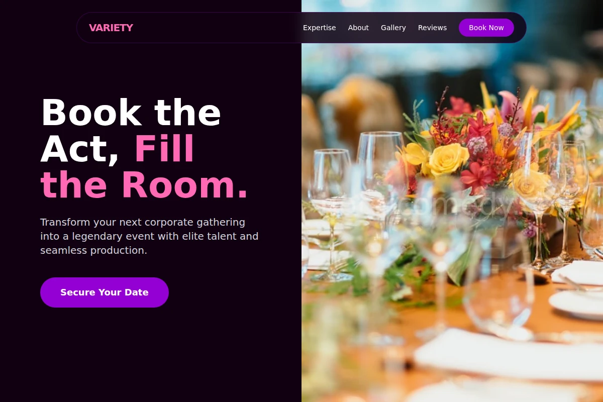 Variety Corporate Event