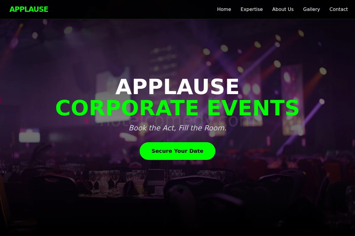 Applause Corporate Event
