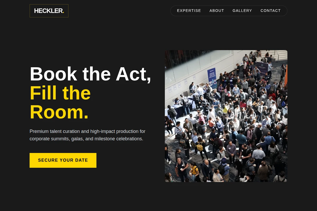 Heckler Corporate Event