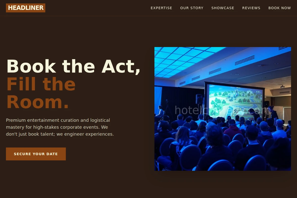 Headliner Corporate Event