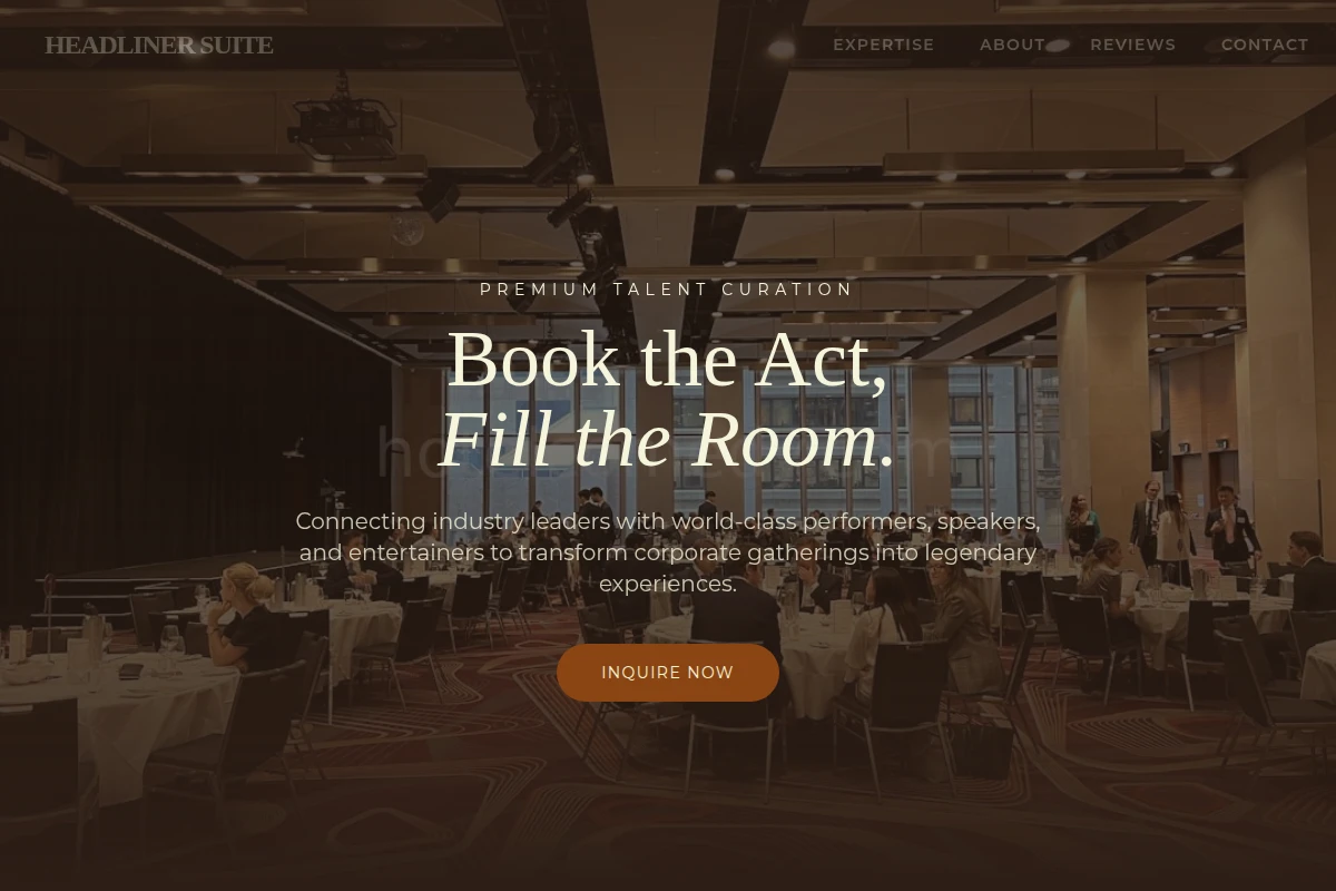 Talent Corporate Event