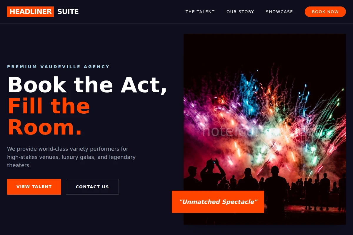 Vaudeville Entertainment