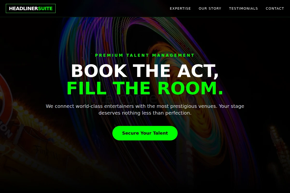 Booking Entertainment