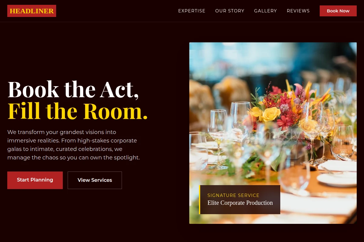 Headliner Event Planning