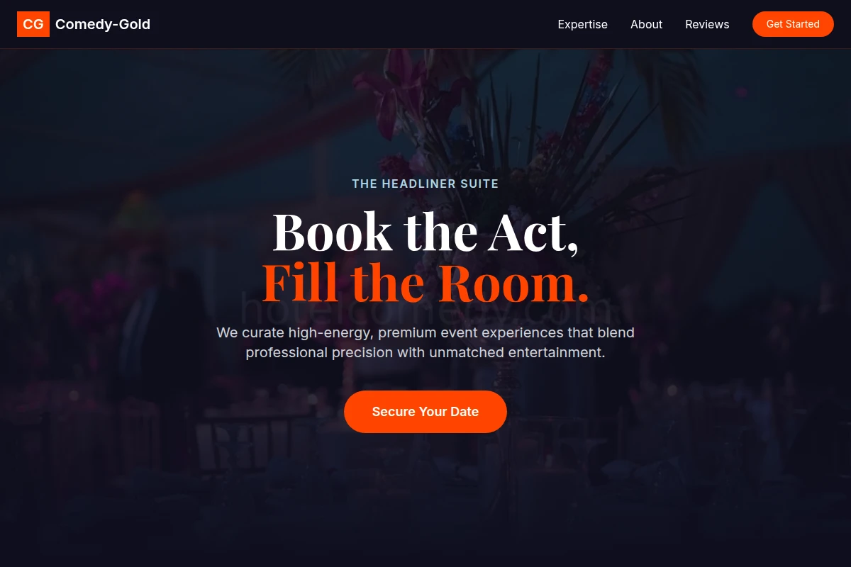 Comedy-Gold Event Planning