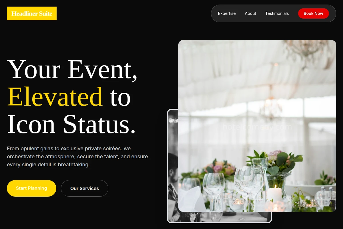 Luxury Event Planning