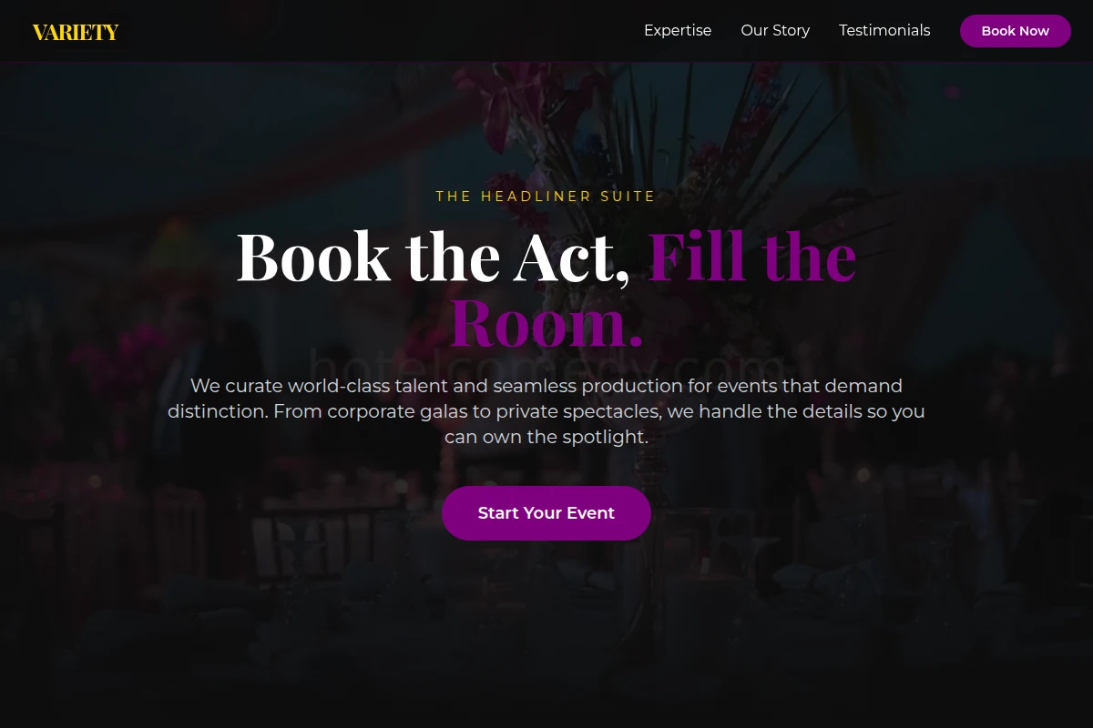 Variety Event Planning