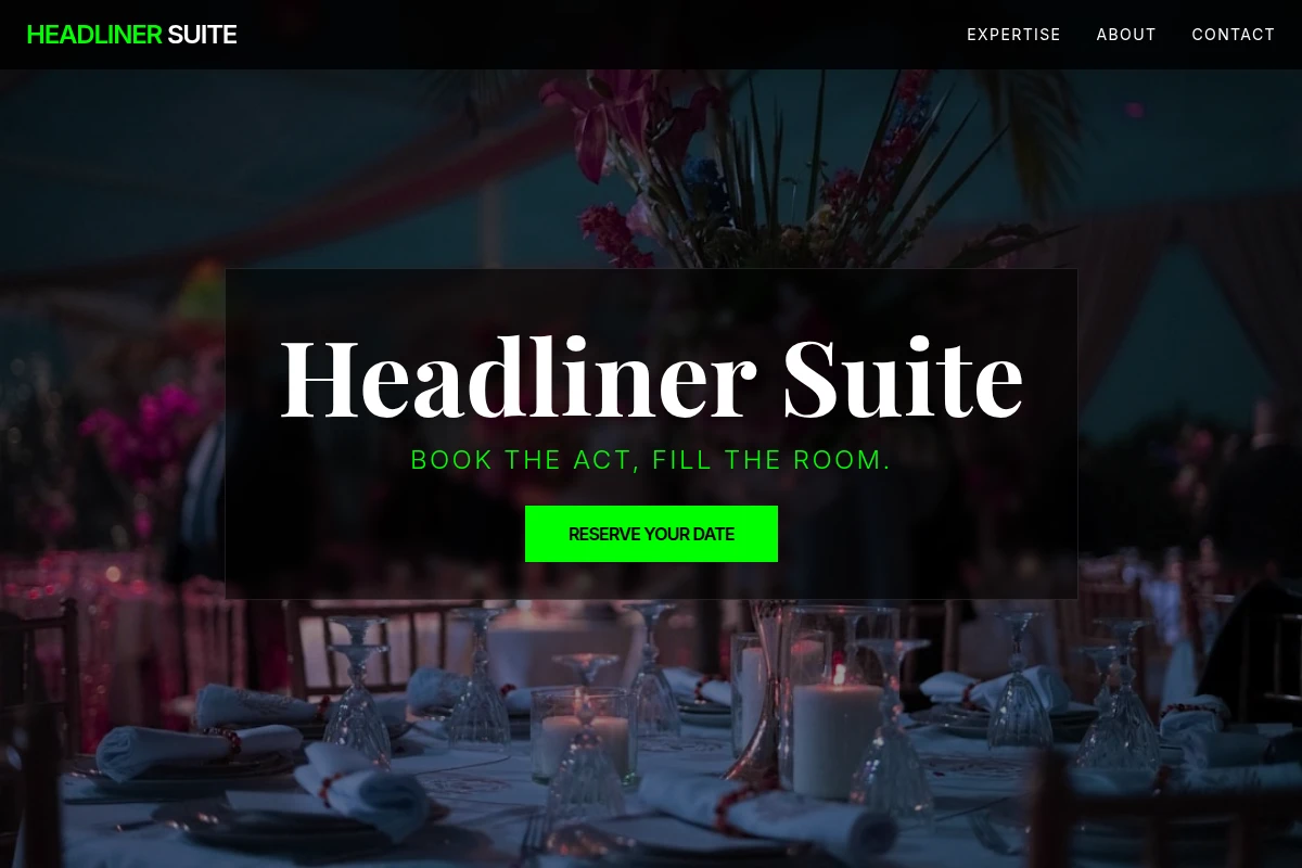 Reservation Event Planning