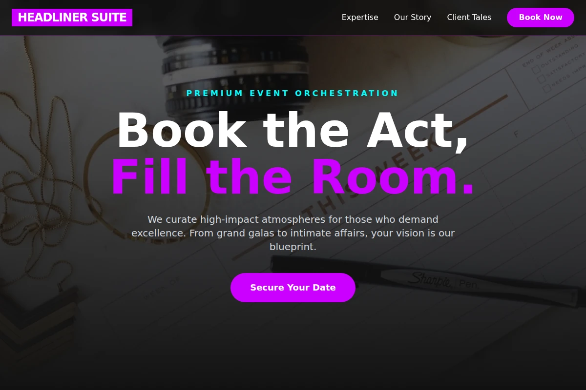 Venue Event Planning