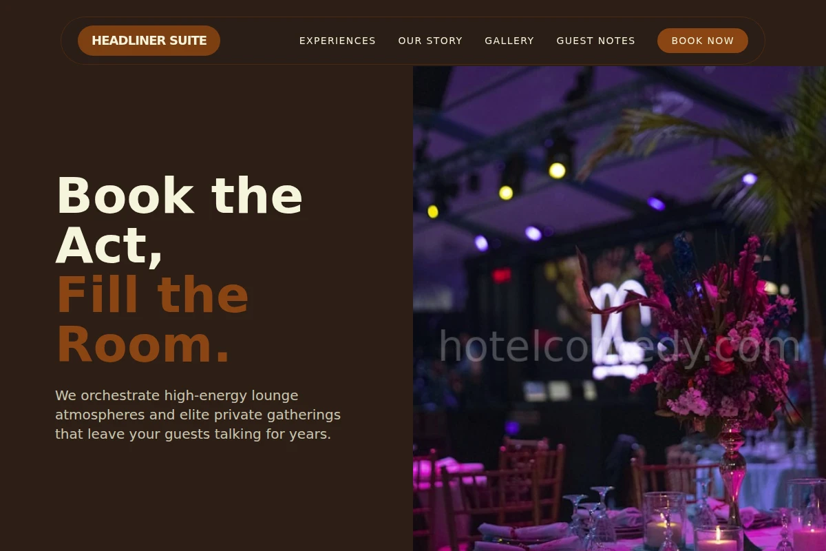 Lounge Event Planning
