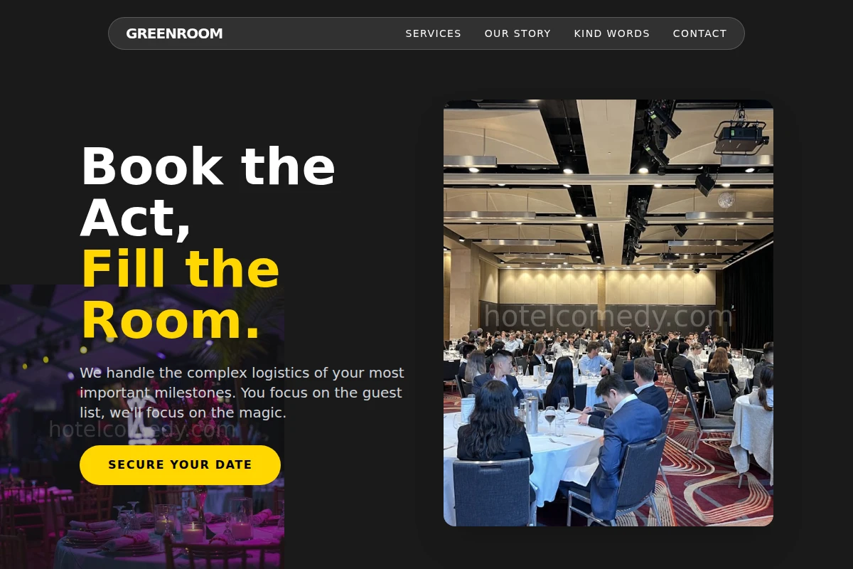 Greenroom Event Planning