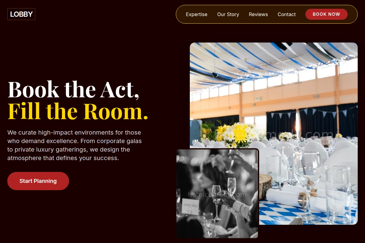 Lobby Event Planning