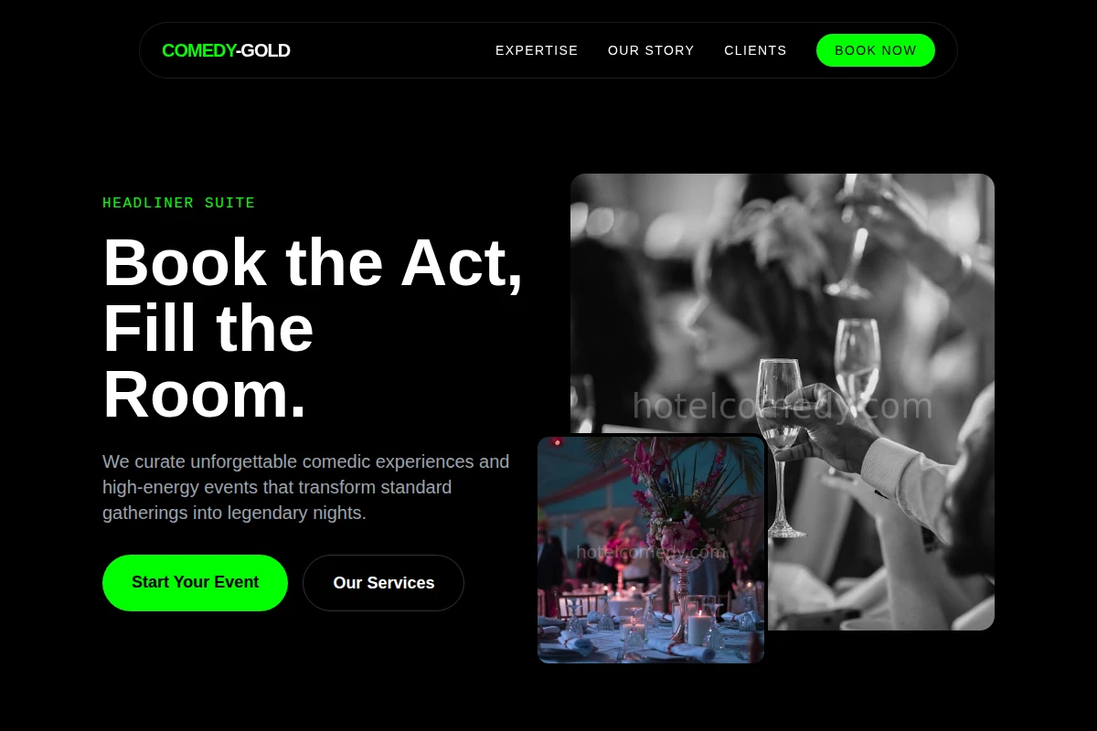 Comedy-Gold Event Planning