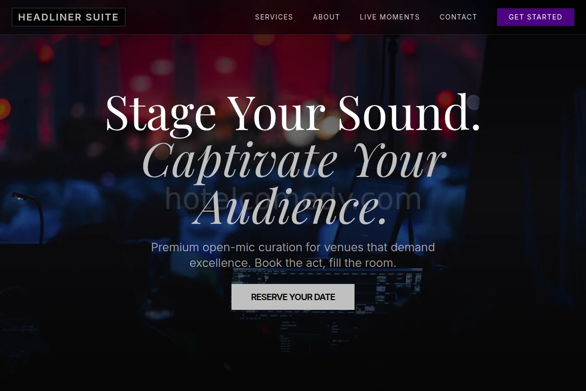 Open-mic Event Planning
