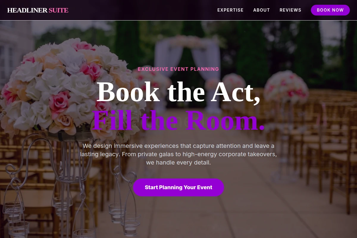 Amenity Event Planning