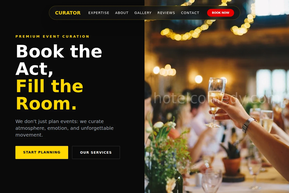 Curator Event Planning