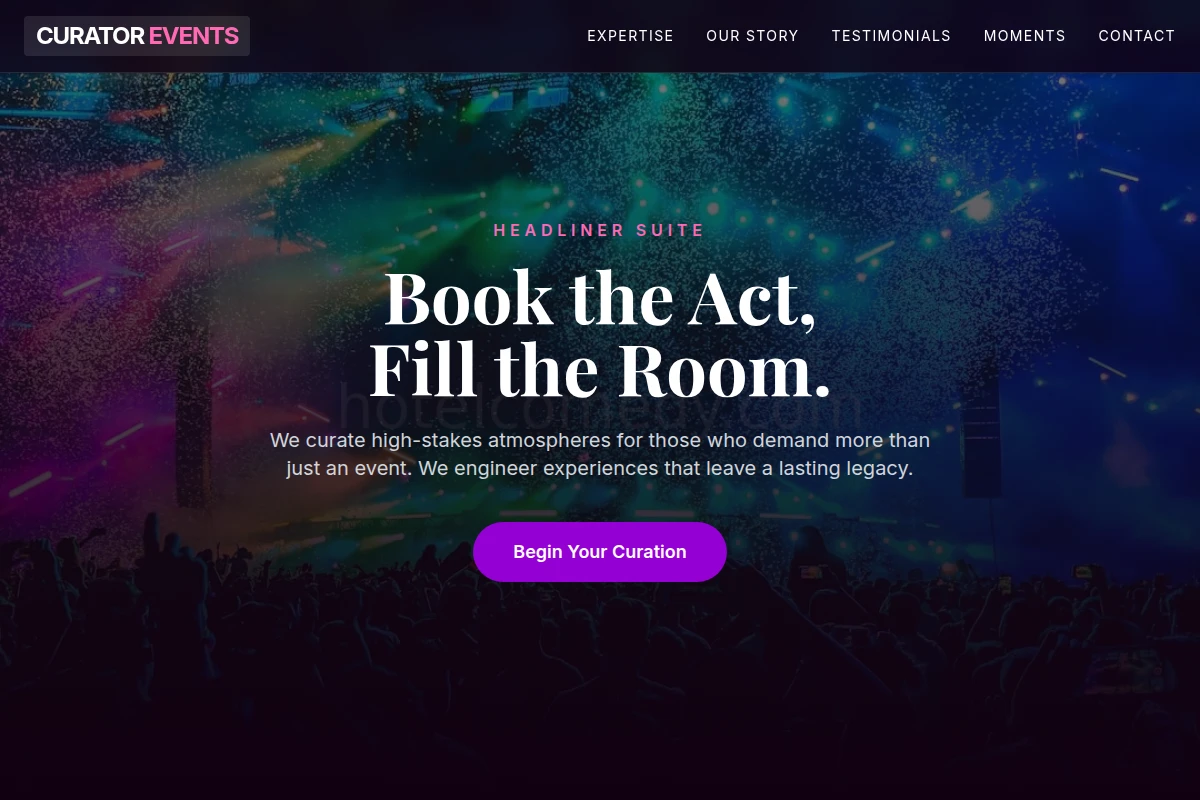 Curator Event Planning
