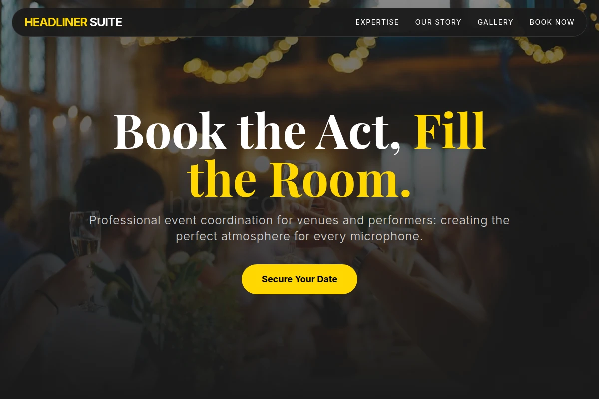 Open-mic Event Planning