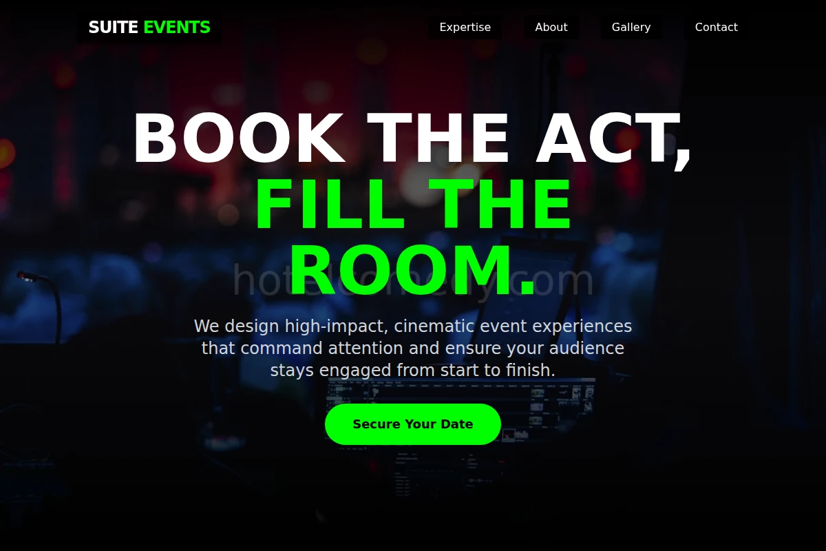 Suite Event Planning