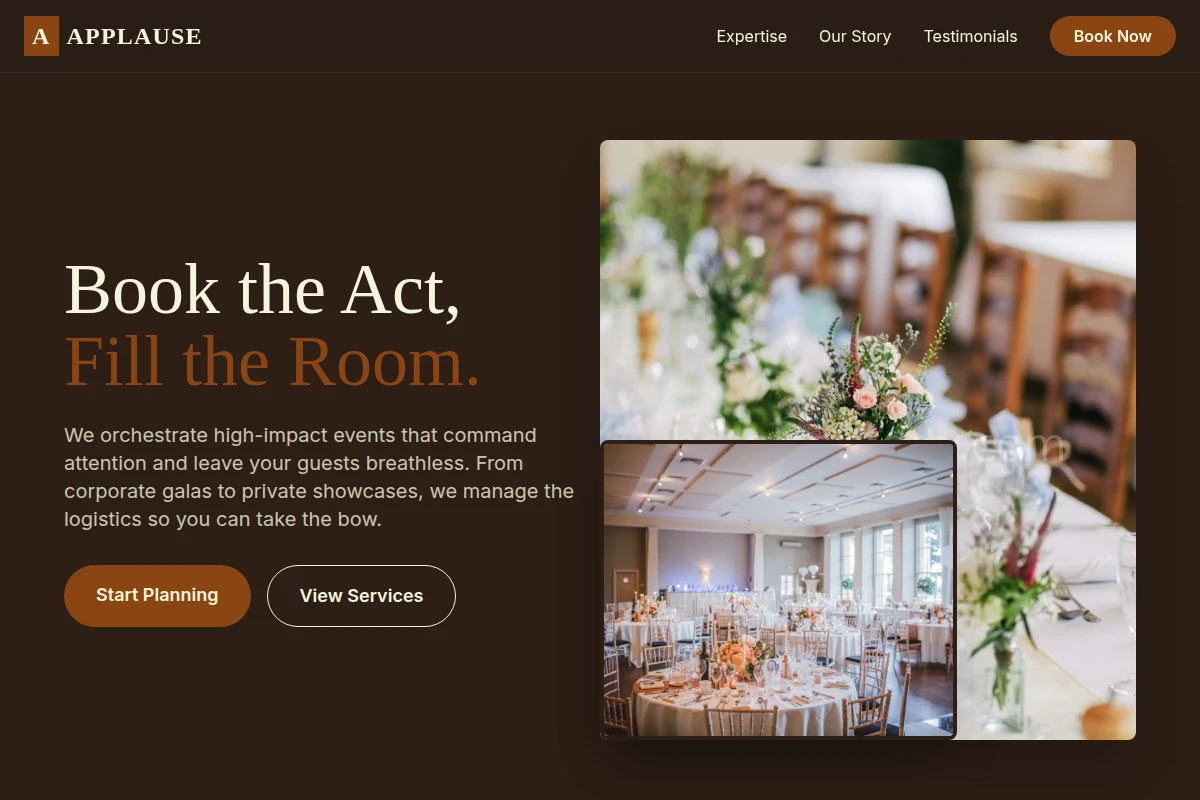 Applause Event Planning
