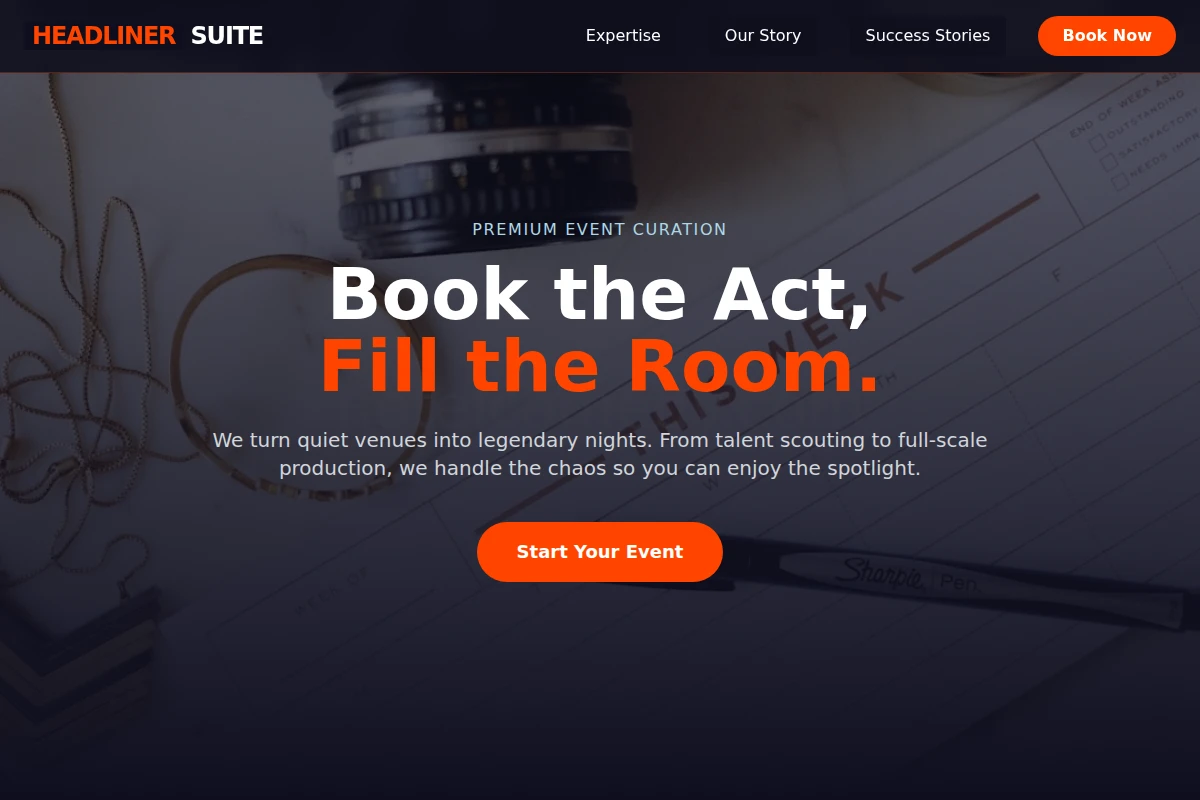 Open-mic Event Planning