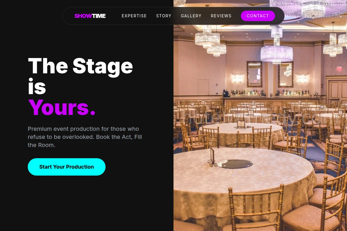 Showtime Event Planning