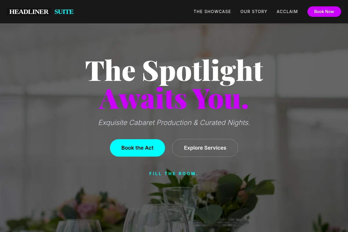 Cabaret Event Planning
