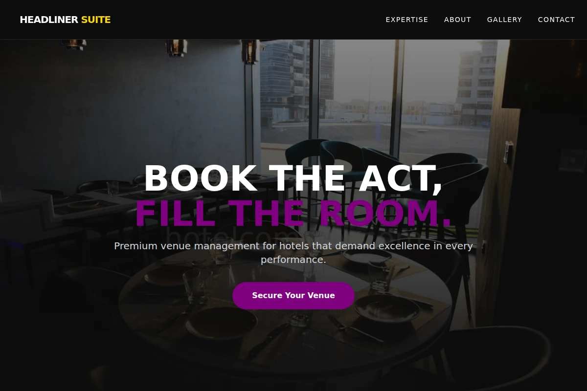 Venue Hotel Management