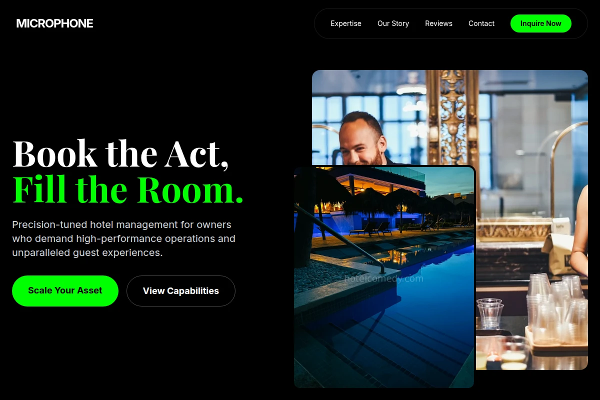 Microphone Hotel Management